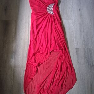 Ruby Rox Vibrant Red High Low Dress
